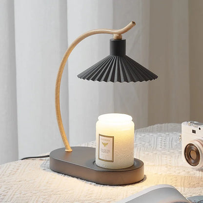 Vanessa – Kerzenwärmer-Lampe mit modernem Design