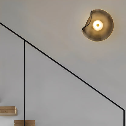 Brise – Glas Wandlampe im modernen Stil