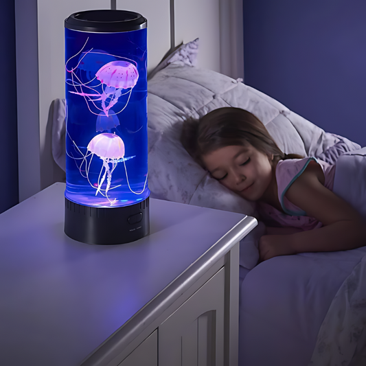 Lunaflow – LED-Tischlampe mit Quallen für zauberhafte Momente