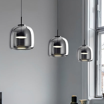 Ella – Moderne Glas-Hängelampe mit Charakter