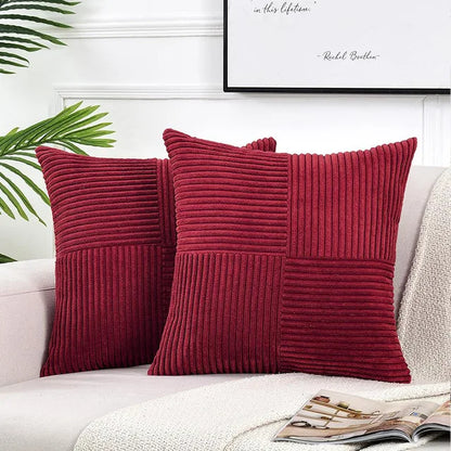 Cord Kissen Sofa Minimalist Kissenbezug