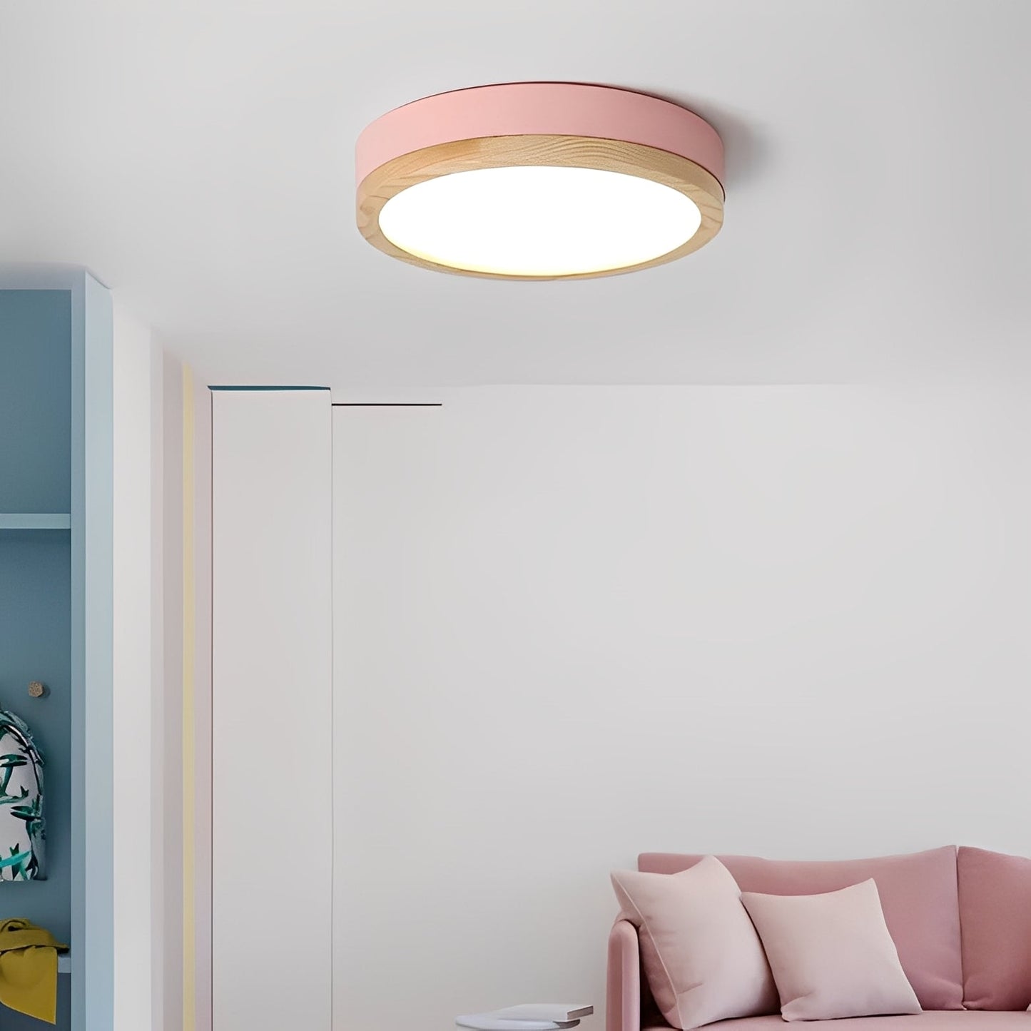 Chiara – Runde Deckenlampe aus Acryl