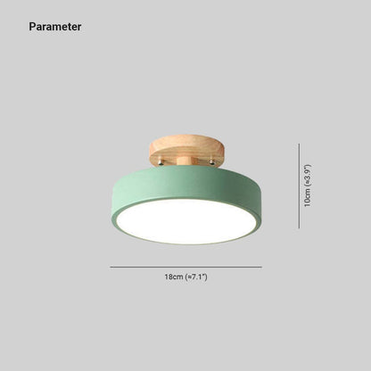 HolzGlanz – Moderne Deckenlampe aus Holz