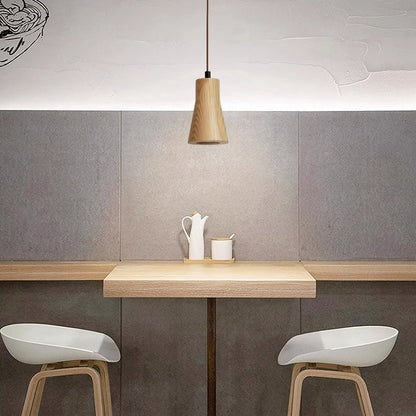 Yumi – Kreativer Holz-Kronleuchter im modernen Stil