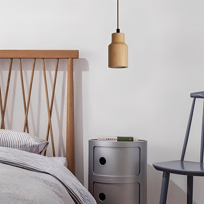 Yumi – Kreativer Holz-Kronleuchter im modernen Stil