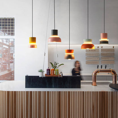 Bunte moderne LED-Hängelampe