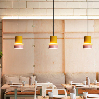 Bunte moderne LED-Hängelampe