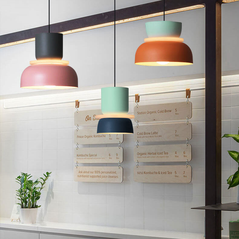 Bunte moderne LED-Hängelampe