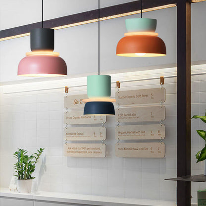 Bunte moderne LED-Hängelampe