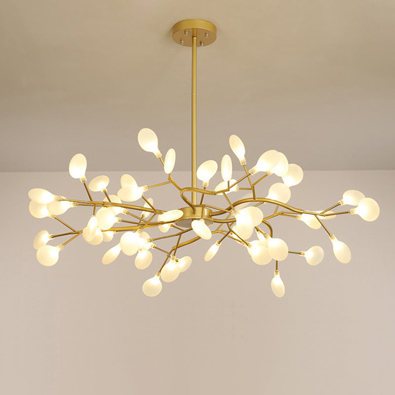 LichtTanz – Filigraner LED-Kronleuchter im Glühwürmchen-Stil