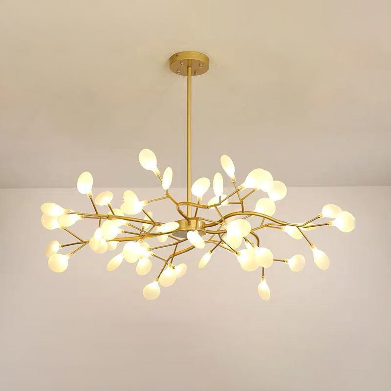 LichtTanz – Filigraner LED-Kronleuchter im Glühwürmchen-Stil