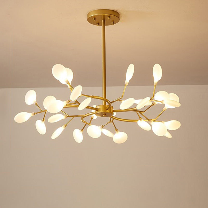 LichtTanz – Filigraner LED-Kronleuchter im Glühwürmchen-Stil