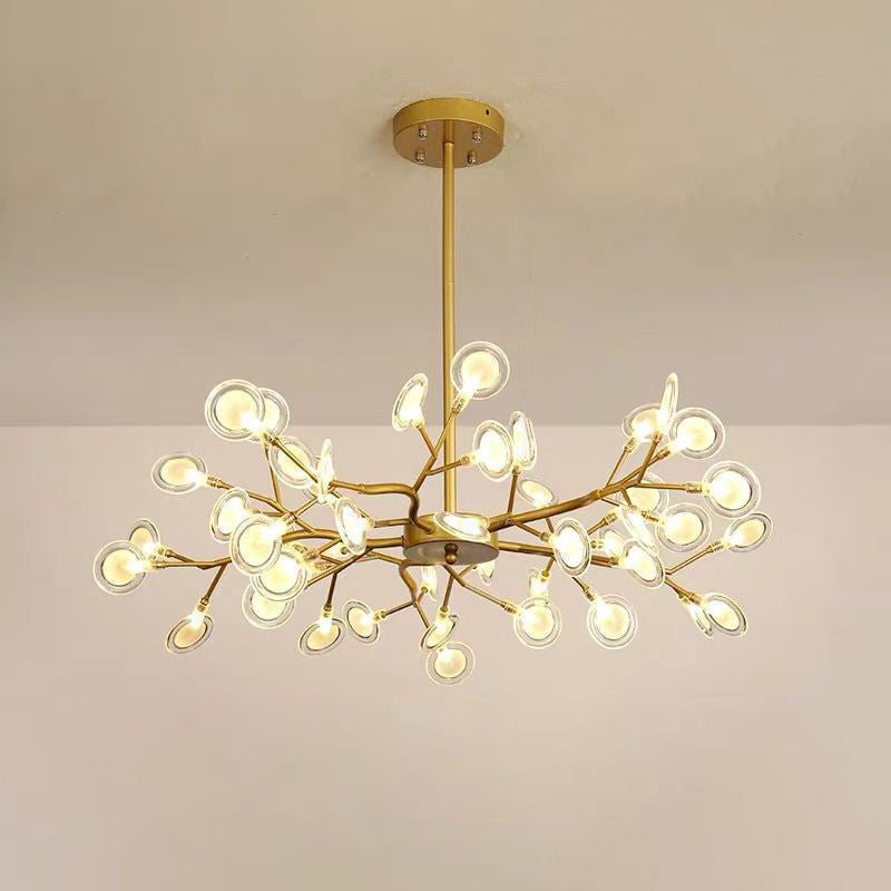LichtTanz – Filigraner LED-Kronleuchter im Glühwürmchen-Stil