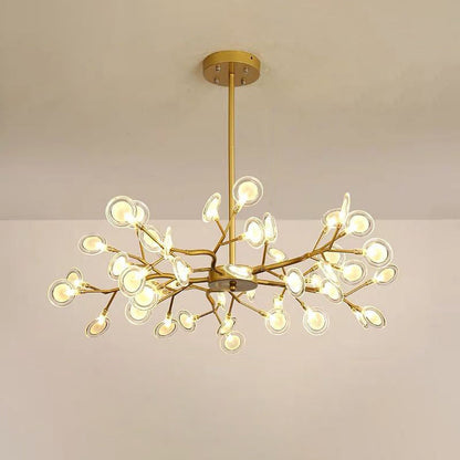 LichtTanz – Filigraner LED-Kronleuchter im Glühwürmchen-Stil
