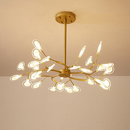 LichtTanz – Filigraner LED-Kronleuchter im Glühwürmchen-Stil