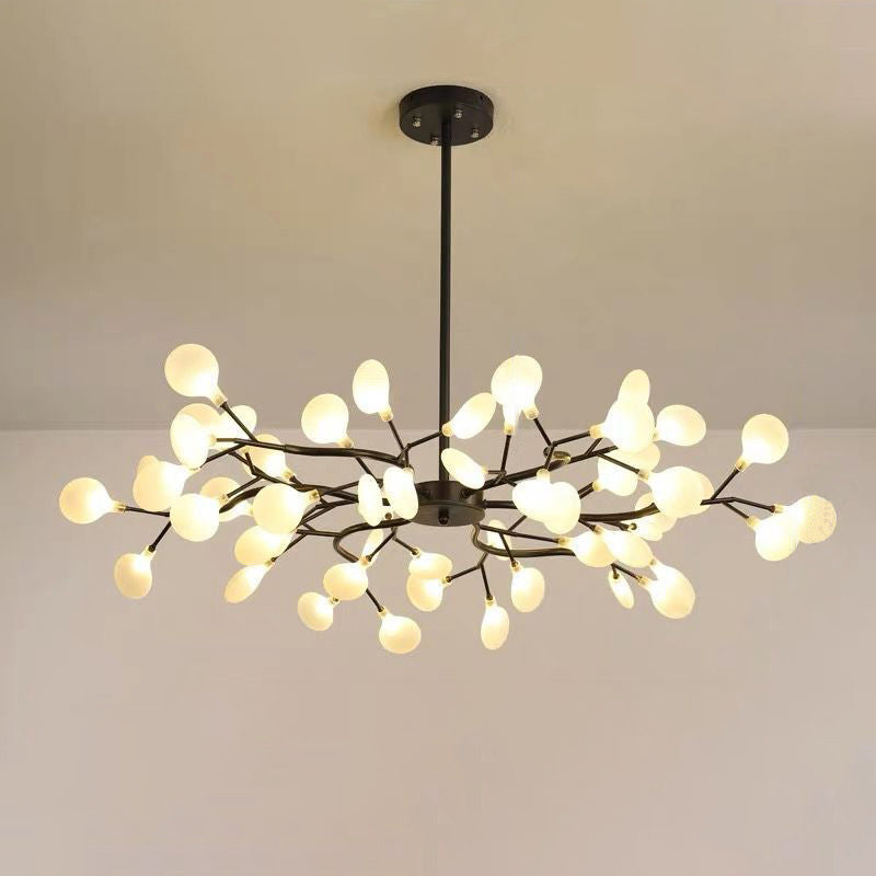 LichtTanz – Filigraner LED-Kronleuchter im Glühwürmchen-Stil