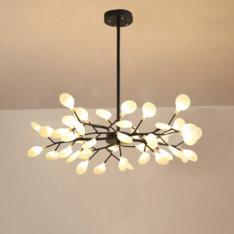 LichtTanz – Filigraner LED-Kronleuchter im Glühwürmchen-Stil