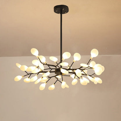 LichtTanz – Filigraner LED-Kronleuchter im Glühwürmchen-Stil