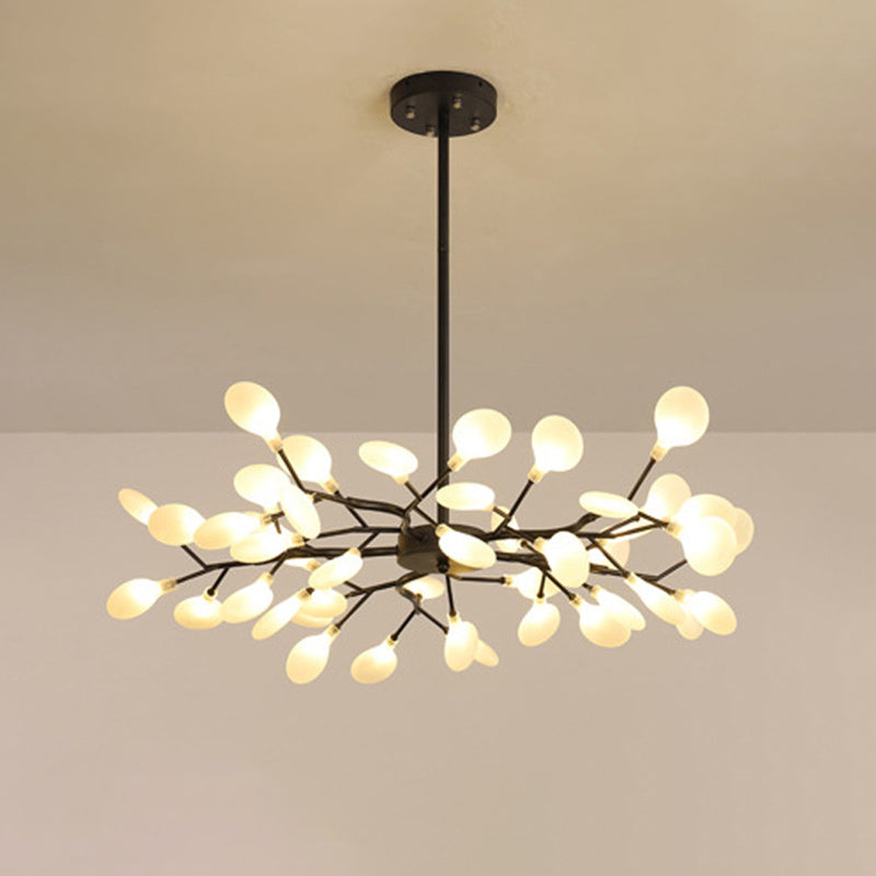LichtTanz – Filigraner LED-Kronleuchter im Glühwürmchen-Stil