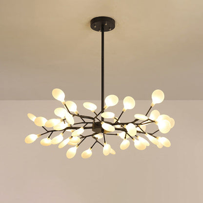 LichtTanz – Filigraner LED-Kronleuchter im Glühwürmchen-Stil