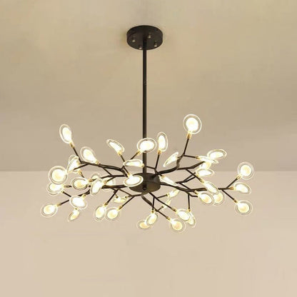 LichtTanz – Filigraner LED-Kronleuchter im Glühwürmchen-Stil