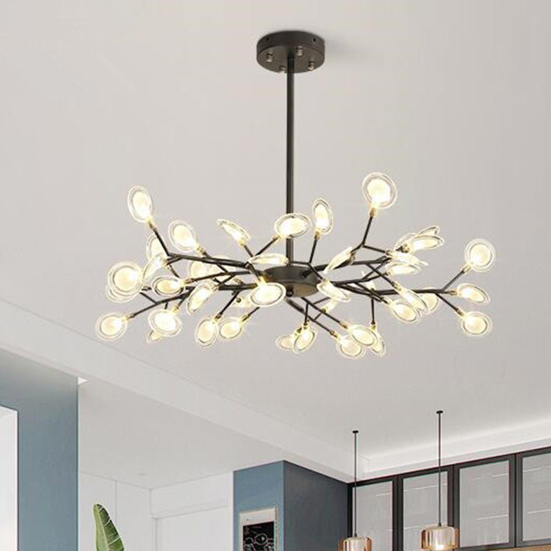 LichtTanz – Filigraner LED-Kronleuchter im Glühwürmchen-Stil