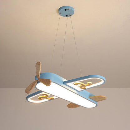 Skyler – Flugzeug-Deckenlampe für Kinderzimmer mit LED