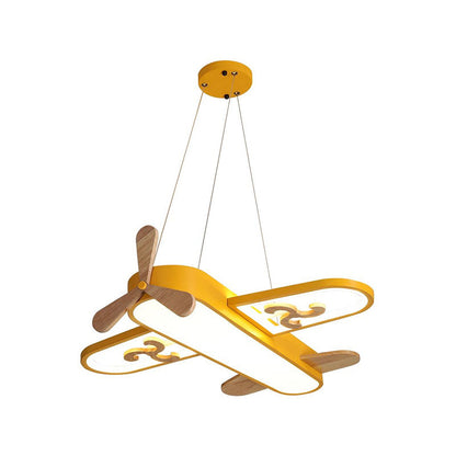 Skyler – Flugzeug-Deckenlampe für Kinderzimmer mit LED