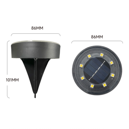 Leandro – Solar-Driven Garden Light with Dusk Sensor