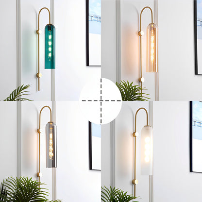Goleta – Retro-Wandlampe mit Glas