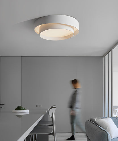 Noreva – Weiße Deckenlampe mit Fernbedienung