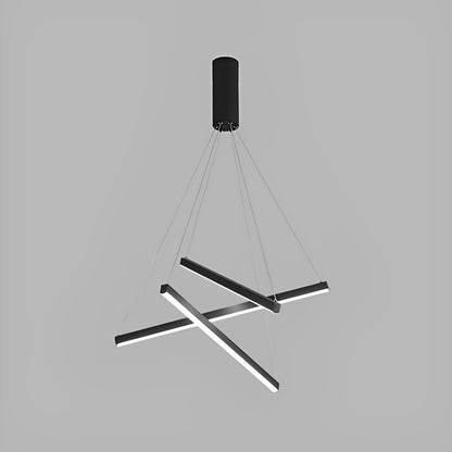 Stellaro – Einfach gestaltete LED-Pendelleuchte mit Stäbchen-Design