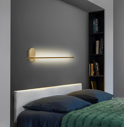 Janna – Zeitgemäße Wandlampe mit geradlinigem Design aus Aluminium