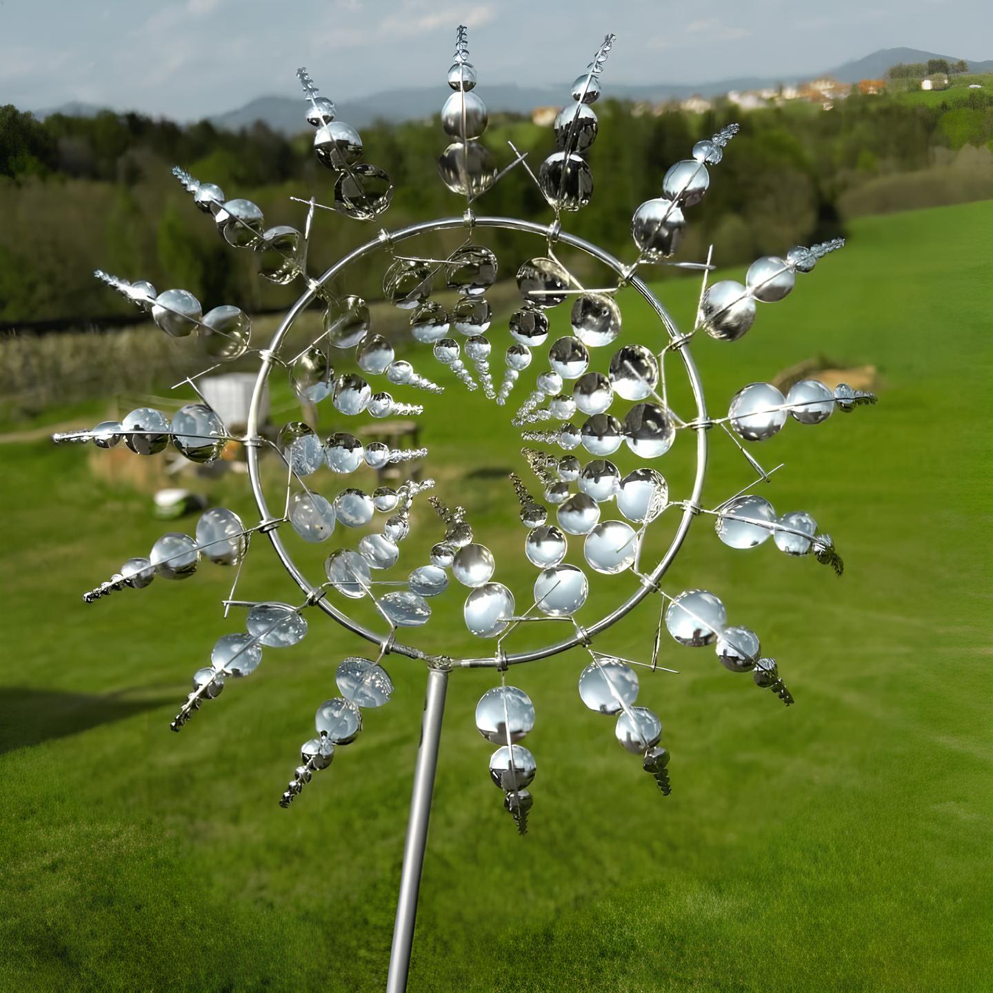 WindMagic – Metall-Windmühle mit Zaubereffekt