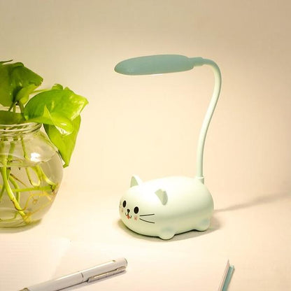 KatzenLicht – Mini-LED-Schreibtischlampe mit USB & Augenschutz