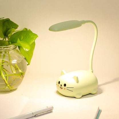 KatzenLicht – Mini-LED-Schreibtischlampe mit USB & Augenschutz