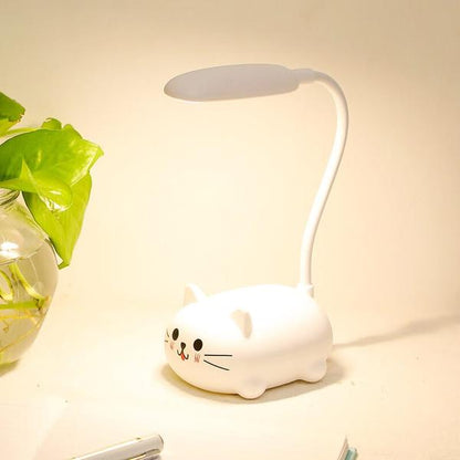 KatzenLicht – Mini-LED-Schreibtischlampe mit USB & Augenschutz