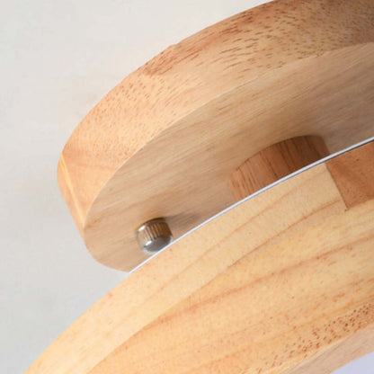 HolzGlanz – Moderne Deckenlampe aus Holz
