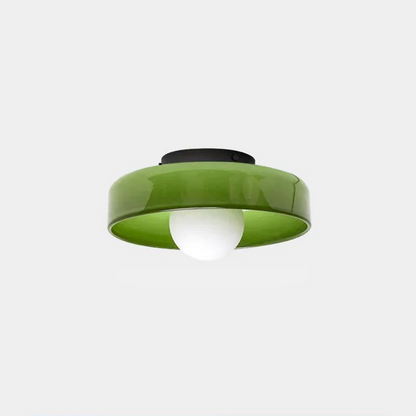 Camille – Französische Retro-Deckenlampe aus Glas