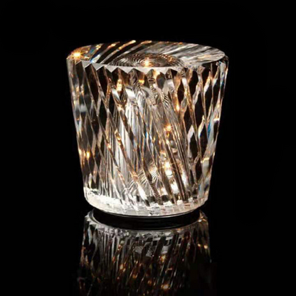 Aurelia – Kabellose Kristalllampe für den Tisch mit LED-Technologie