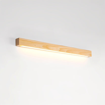 Muto – Lineare Holz-Wandlampe