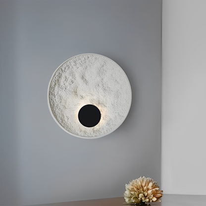 Lunaris – Runde LED-Wandleuchte mit weißem Kugel-Design