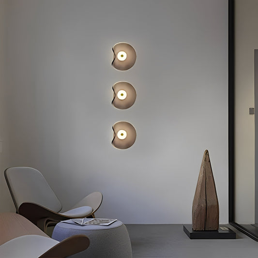 Brise – Glas Wandlampe im modernen Stil