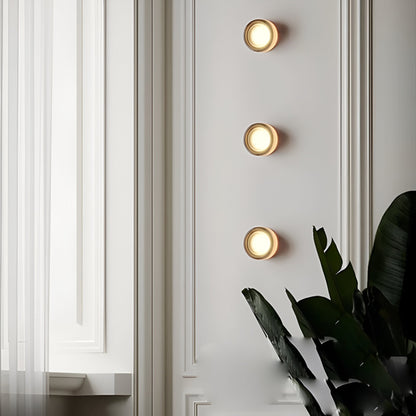 Lukas – Designer Dimple Wandlampe