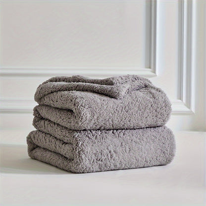 KuschelWolke – Flauschige Sherpa-Decke für Sofa & Bett, wendbar & waschbar