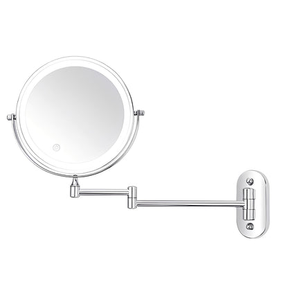 Kaori – Klappbarer LED-Make-up-Spiegel zur Wandbefestigung