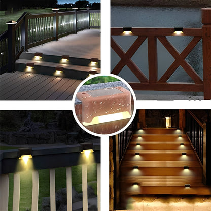 Solis – Solarbetriebene LED-Treppenlampe