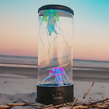 Lunaflow – LED-Tischlampe mit Quallen für zauberhafte Momente