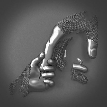 HerzKunst – 3D-Wandbild mit Liebesmotiv