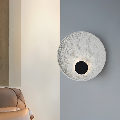 Lunaris – Runde LED-Wandleuchte mit weißem Kugel-Design